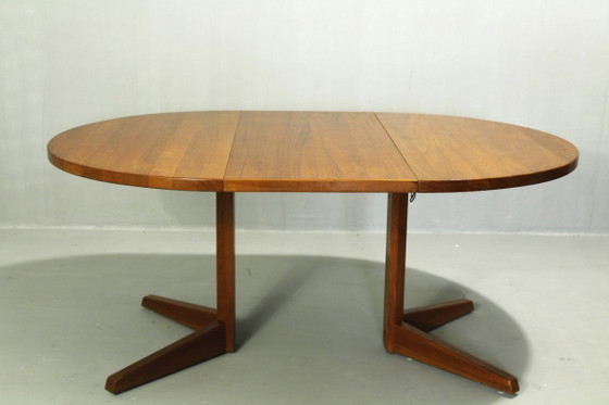 Image 1 of Danish Teak Extendable Dining Table, 1980s