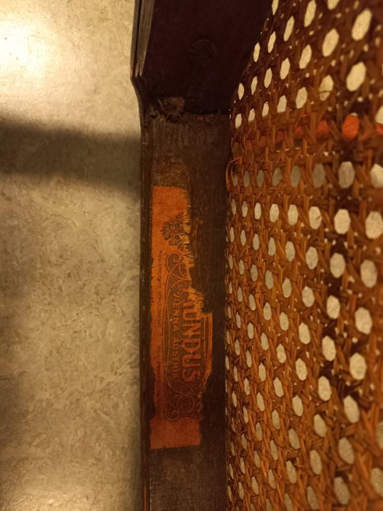 Image 1 of Chaise Thonet avec accoudoirs