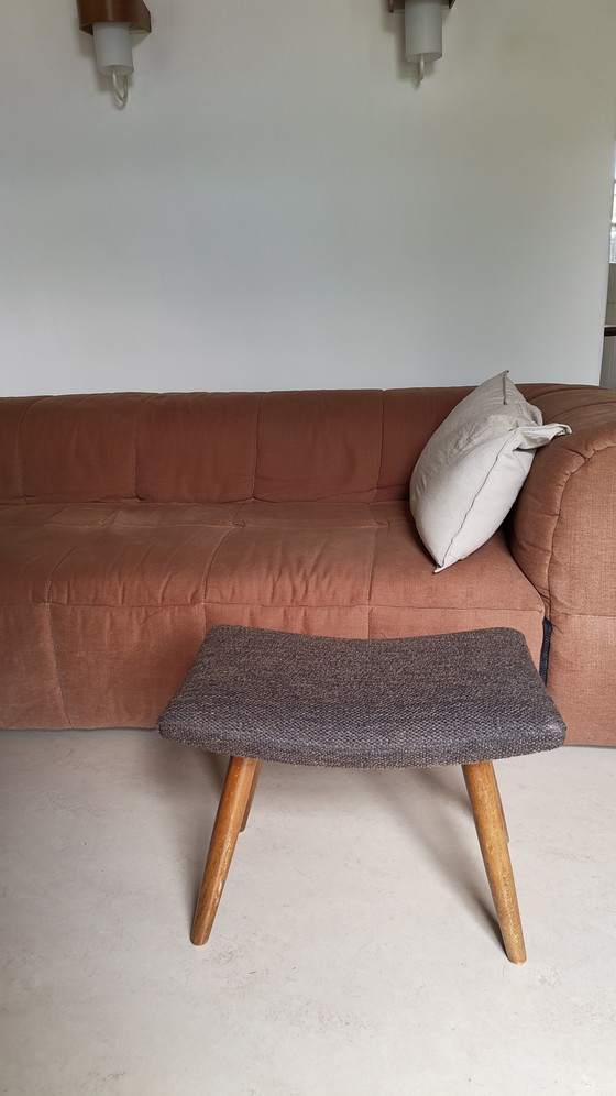 Image 1 of Sgabello, poggiapiedi o pouf vintage retrò