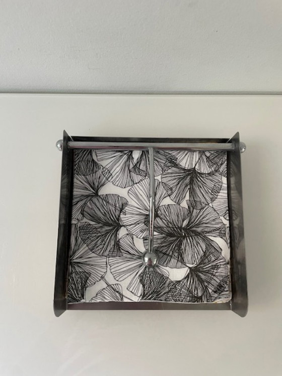 Image 1 of Portatovaglioli in acciaio inox con peso integrato – design elegante
