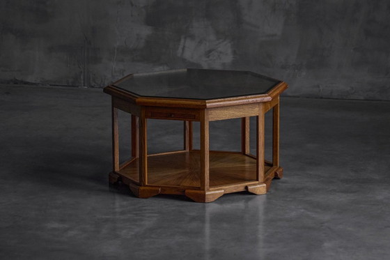 Image 1 of Mesa de centro octogonal Art Déco, Francia, década de 1930