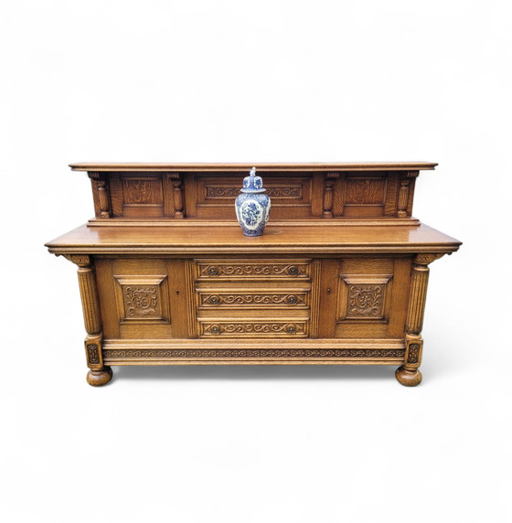 Image 1 of Mid century klassieke buffetkast, Nederland 1950s