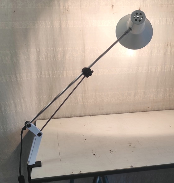 Image 1 of Articulated architect-style metal lamp - 1980s