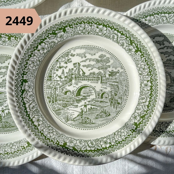 Vintage Ironstone Flat Plate, sold individually – Crockery, Retro (photo 6 of 7)