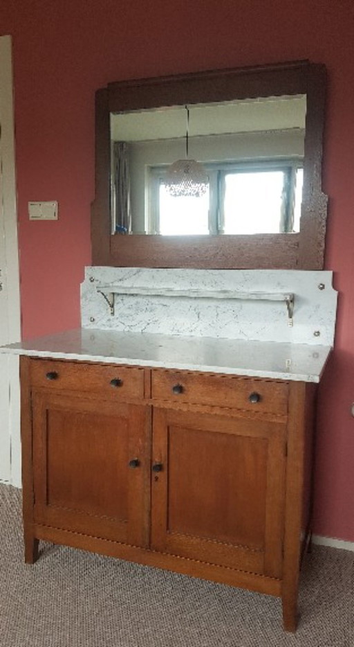 Vintage-Waschbecken aus den 1930er Jahren