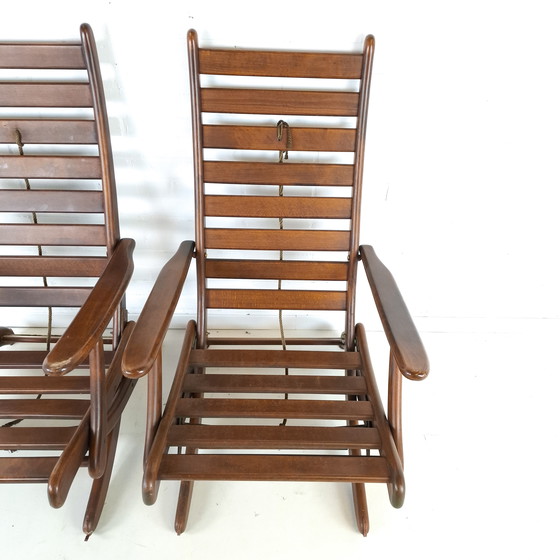 Image 1 of 2x vintage armchair mid century modern