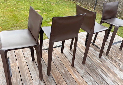 4 sedie Cassina CAB410 - di Mario Bellini