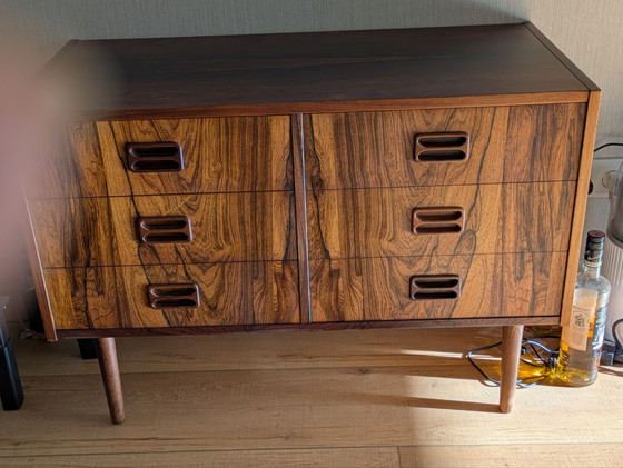 Vintage Rosewood Sideboard 60s/70s, Brown (photo 14 of 14)