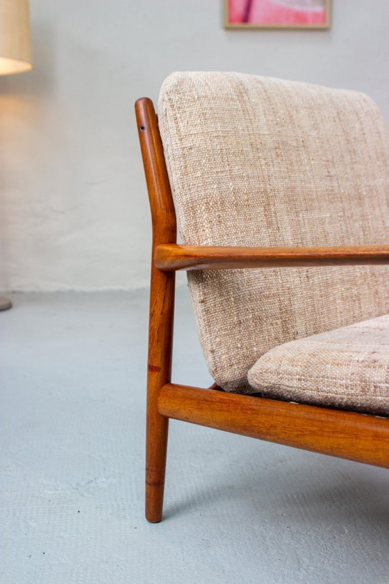 Image 1 of 2 poltrone vintage in teak Easy Chair Svend Aage Eriksen danese