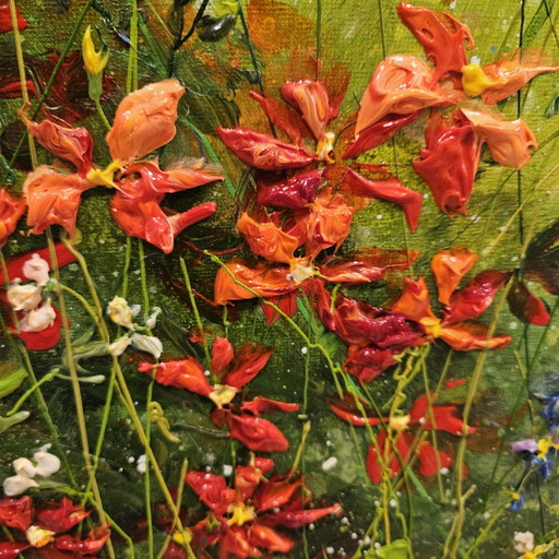 Yulia Muravyeva Bloemen Pracht – kunst, Canvas (photo 2 of 11)