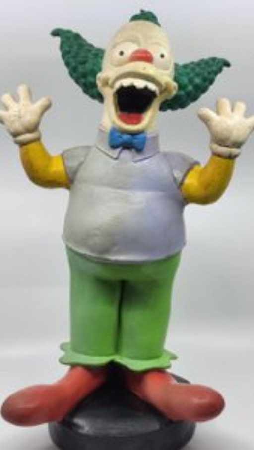 The Simpsons Krusty the Clown latex figurine
