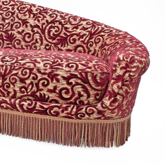 Image 1 of Mid-century Modern Italian Curved Sofa by Federico Munari 1950s