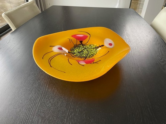 Image 1 of Murano glaskunst schaal Loranto groot model