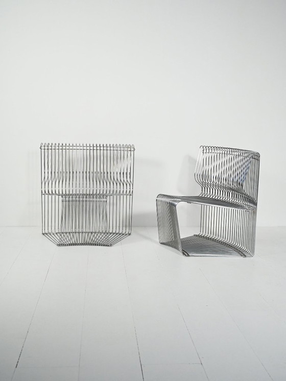 Image 1 of Coppia di poltrone “Pantonova” di Verner Panton