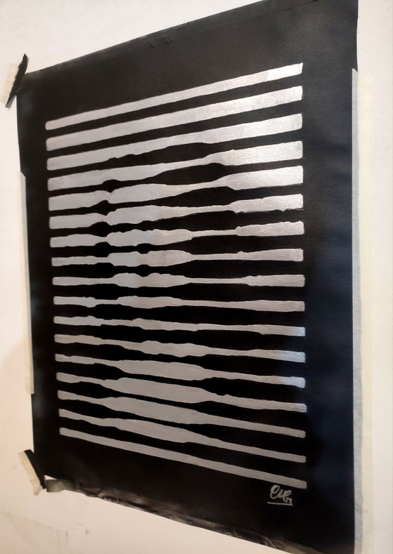 Image 1 of Walter Geraci - Gioconda Stripes (Silver)