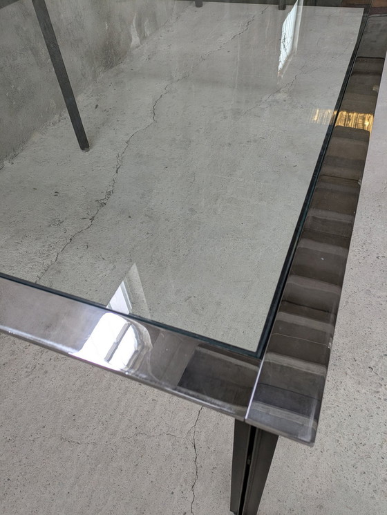 Image 1 of Azucena - Luigi Caccia Dominioni - Tavolo - Bande cromate T10 - Cristallo