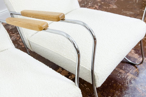 Image 1 of Sillones estilo Bauhaus, años 50, Polonia, juego de 2