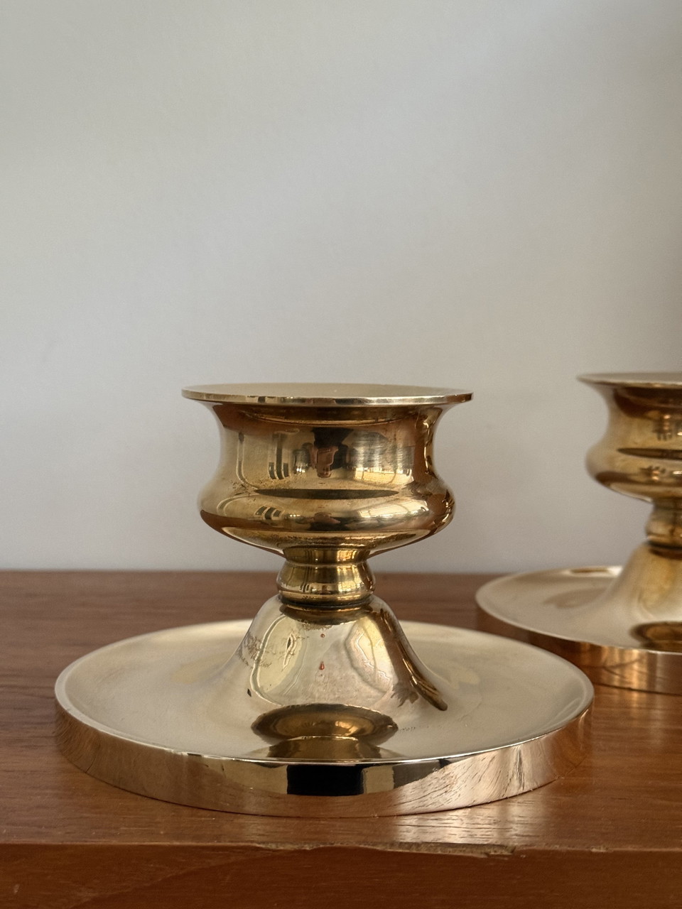 Set di candelieri vintage di design svedese