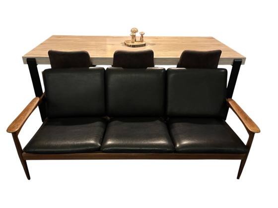 Image 1 of Danish Design Sofas 3 + 1 Seater