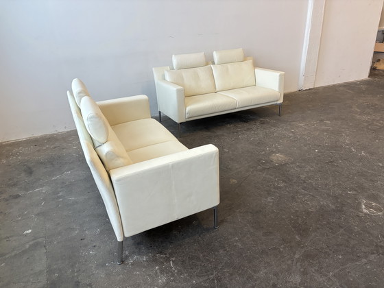 Image 1 of Walter Knoll Jason Designer Group Pelle 1A Condizioni Bianco sporco