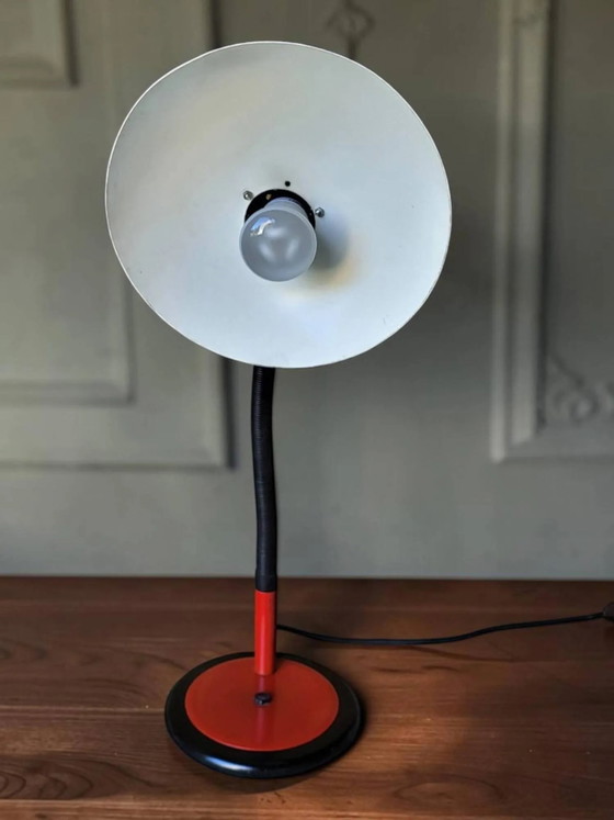 Schreibtischlampe aus den 1980er Jahren – Leselampe, Metal, Vintage (photo 7 of 11)