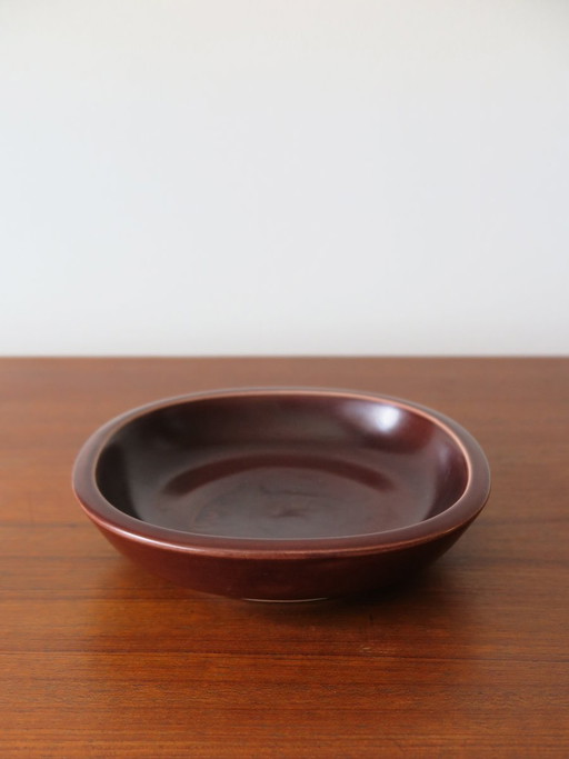 Scodella Marselis in ceramica di Nils Thorsson per Royal Copenhagen, Danimarca, anni '50