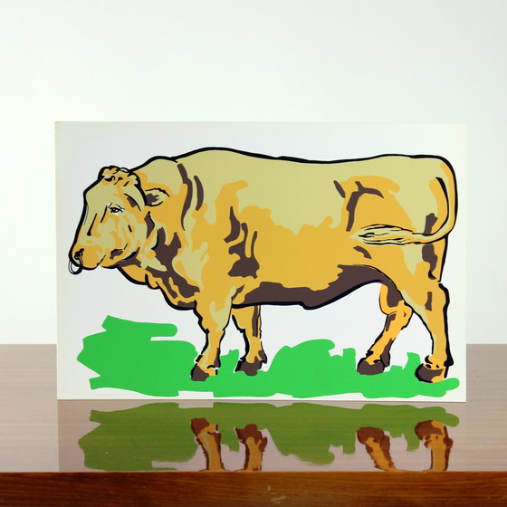 Image 1 of Vintage Czechoslovakian Pop Art Style Wall Panel (1960s)