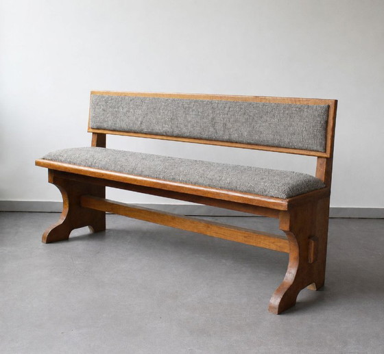 Banco de roble macizo, 1960. – Wood (photo 5 of 7)