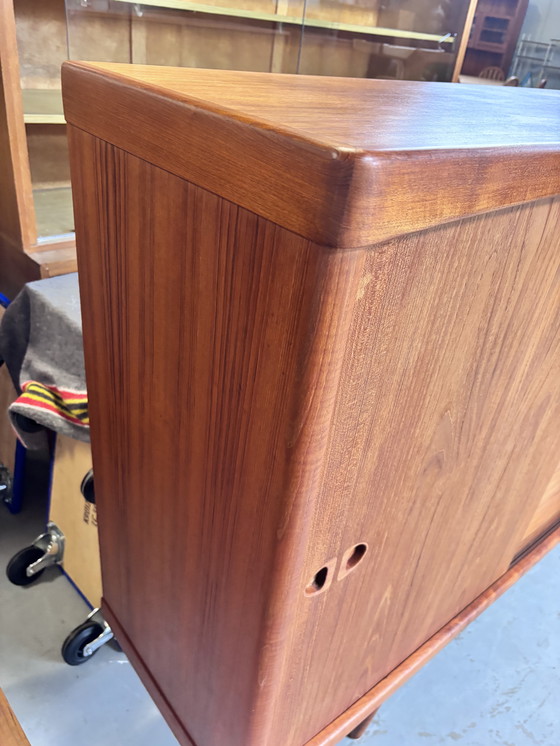 Image 1 of Vintage teak highboard deens design bramin