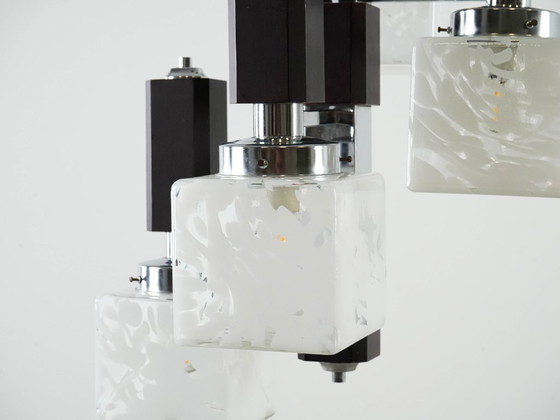 Image 1 of Hanglamp, Italiaans design, jaren 70, vervaardigd in Italië