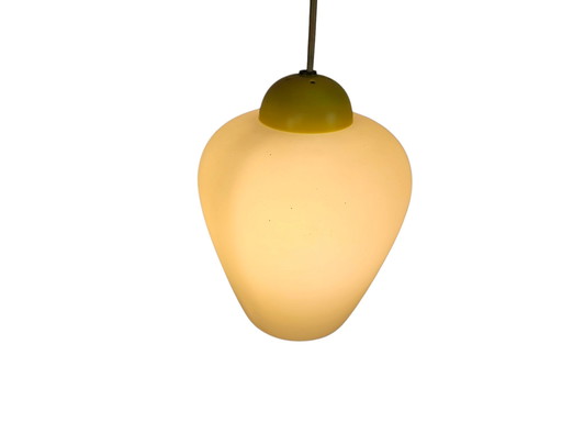Dutch design - Philips - Louis Kalff - Chalice lamp - satin glass - 50's