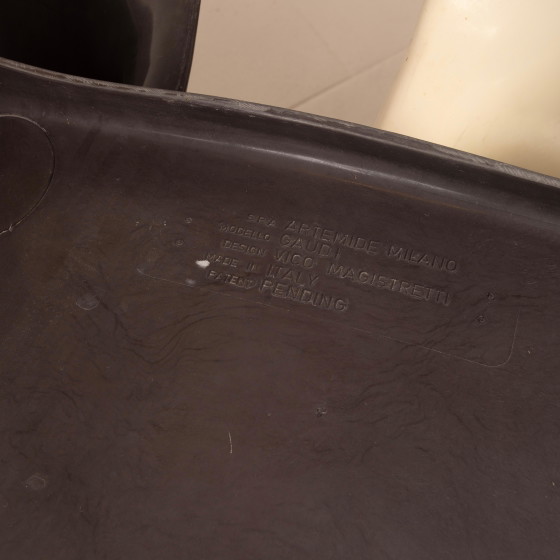 Set aus sechs Gaudì Armlehnstühlen von Vico Magistretti für Artemide – Esszimmerstühle, Plastic (photo 19 of 20)