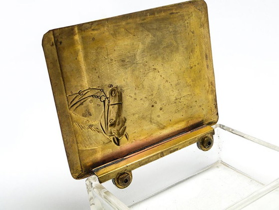 Art Nouveau Humidor from WMF, Germany, Early 20th Century – Decorative Objects, Glass, Brass (photo 12 of 13)