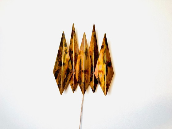 Image 1 of MODEL 5160 BRUTALIST WALL LIGHT BY SVEND AAGE HOLM-SØRENSEN FOR HOLM-SØRENSEN & CO, DENMARK, 1960s