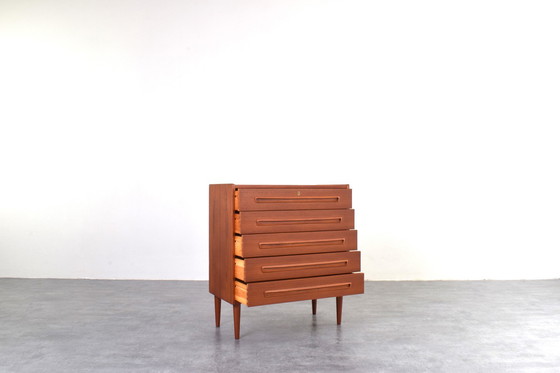 Image 1 of Mid-Century Danish Teak Chest of Drawers, 1960s