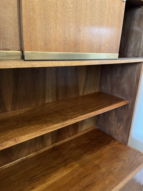 Image 1 of Vintage houten opbergkast, uit de jaren 60.