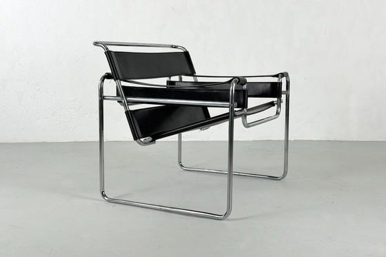 Image 1 of Ein Paar Wassily-Sessel von Marcel Breuer für Gavina - 1960er Jahre