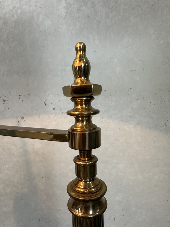 Image 1 of Lampada da terra vintage in ottone