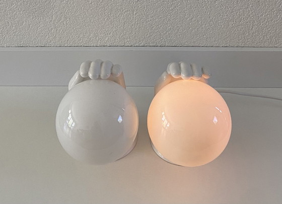 Image 1 of Set of ceramic wall lights