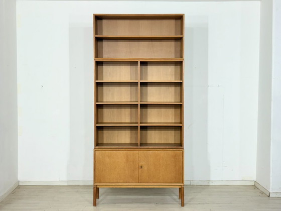 Image 1 of Vintage classic: IKEA MTP shelf / highboard / sideboard – oak – design Marianne Richter