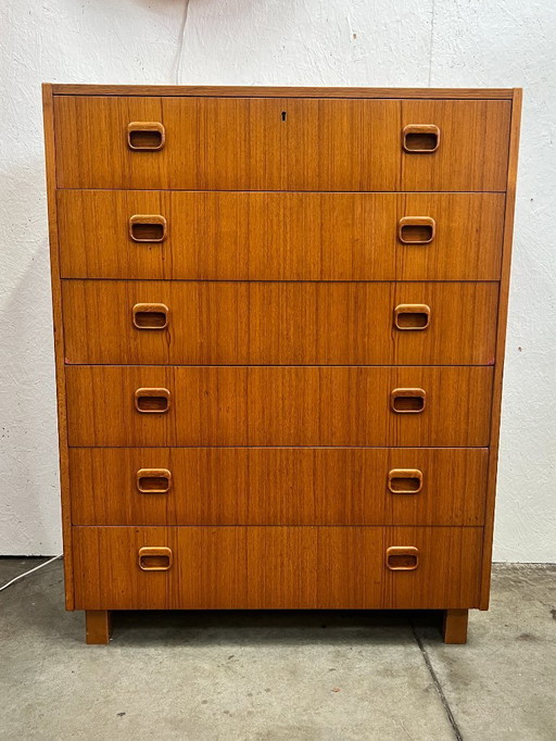 Cómoda vintage de mediados de siglo, Smi Sweden, década de 1960