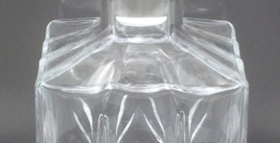 Image 1 of Vintage karaf in Val Saint Lambert-stijl