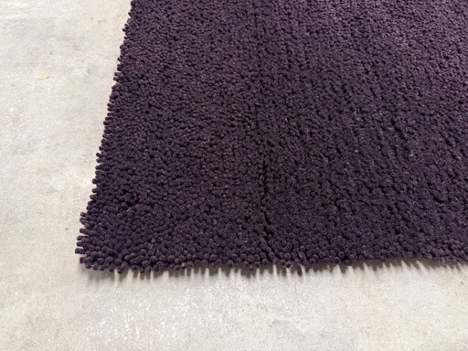 Brink en Campman Basalt purple rug, 180 x 190 cm