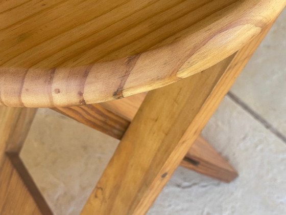 Image 1 of Mid-Century, TS Folding Stool, by Roger Tallon for Sentou, 1970s