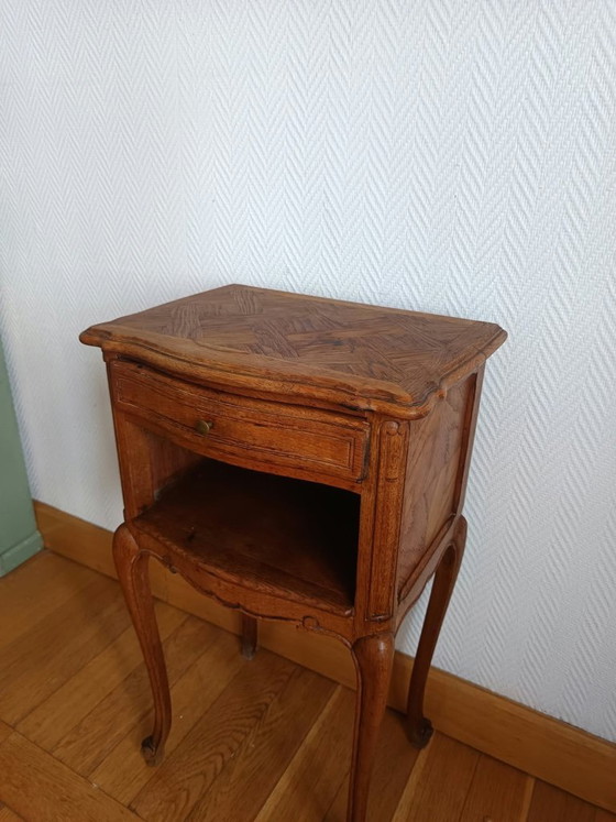Louis XV Style Bedside Table – Wood (photo 10 of 14)