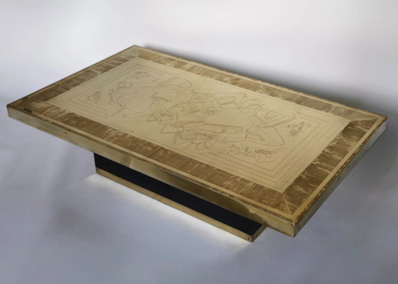 Image 1 of Coffee Table by Ricco D. for Lova Creation, Belgium 1980s