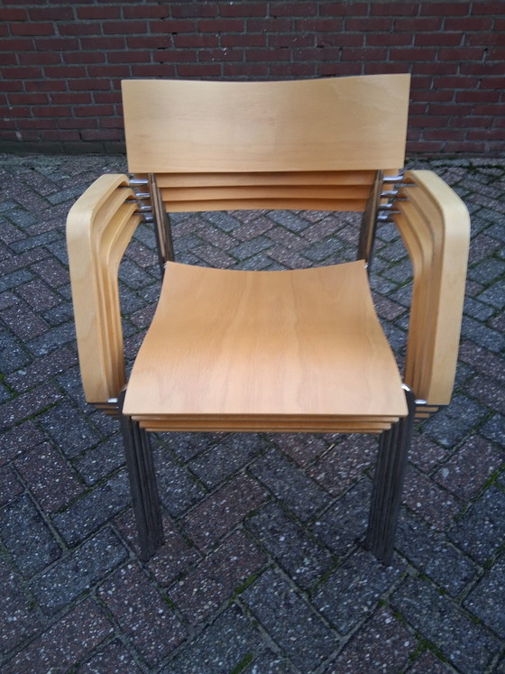 Image 1 of Lammhults Campus chairs with armrests - stackable
