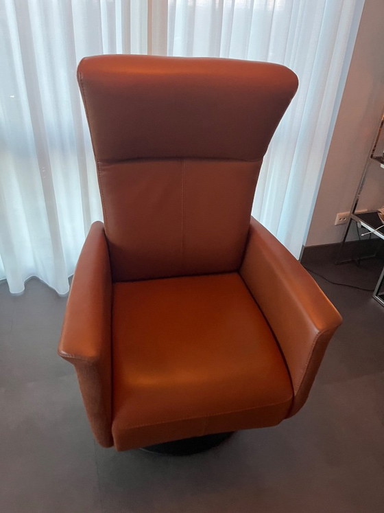 Prominent sta-op stoel – Verstelbare relaxstoel, Leather, Textile (photo 9 of 9)