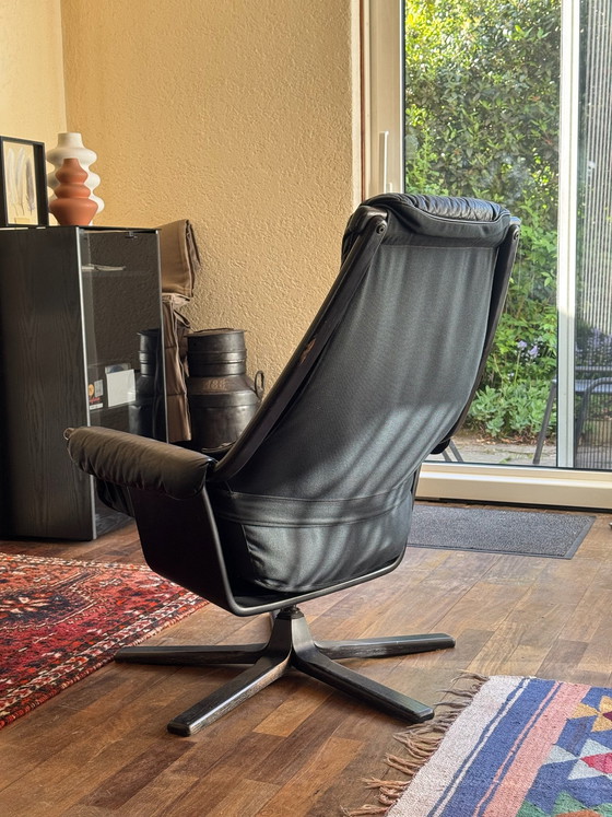 Image 1 of Göte Möbler Nässjö Draaifauteuil 1976  
