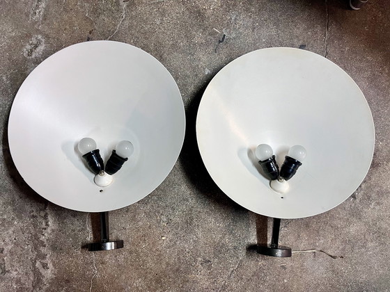 Image 1 of Coppia di applique vintage di Giuseppe Ostuni, Edition O-luce, anni '50